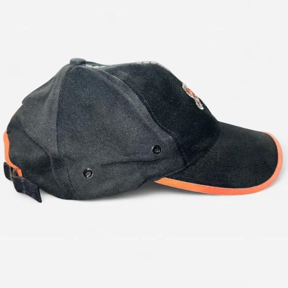 Vintage 90s NFL Cincinnati Bengals Adjustable Hat with Embroidered Tiger Logo